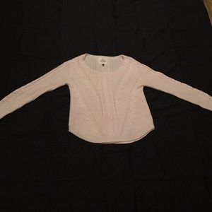 Pale Pink Pullover Sweater